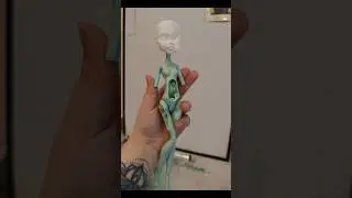 Зачем порчу тело куклы? #MonsterHigh #ООАК