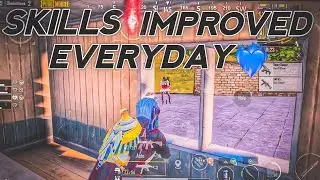 DAILY PRACTICE MAKE YOUR SKILLS ON NEXT LEVEL🔥 | 5 FINGERS + GYROSCOPE | PUBG MOBILE MONTAGE