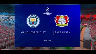 Fifa 23 Manchester City  Bayer Leverkusen Final champions