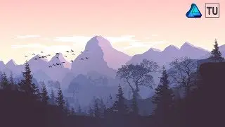 Forest Vector Illustration - Affinity Designer