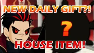 AQW NEW DAILY GIFT! AC TAGGED HOUSE ITEM (AQWorlds 2021)