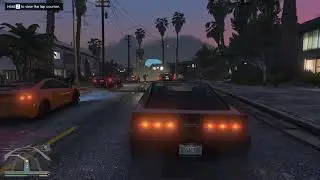 Roaming In The City of LA in GTA V