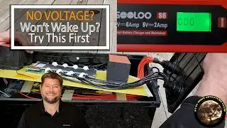 LifePO4 Battery No Voltage - Won't Wake Up - Try this fix first