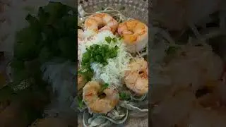 LOW-CARB Shrimp Fettuccine