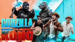 GODZILLA VS KONG IN REAL LIFE! (PARODY) - Changovisión