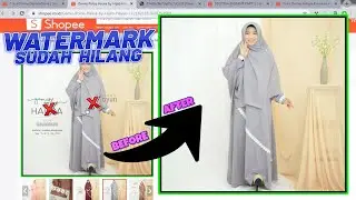 Cara Menghilangkan Watermark Pada Foto Produk Milik Supplier