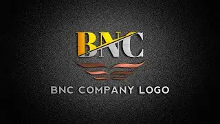 BNC Company 3d Logo Design on Smartphone | Pixellab Logo Design Tutorial