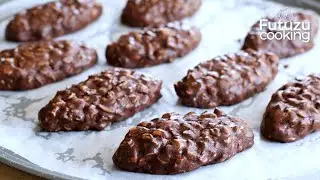 No Chocolate No Flour No Butter No Oil Crunchy Biscuit recipe in 3 minutes ! asmr