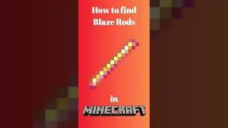 How to find Blaze Rods in Minecraft #gaming #minecraft #gamingtips #minecrafttipsandtricks