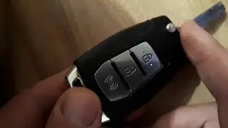 Замена батарейки в ключе зажигания SsangYong Actyon (санг енг)