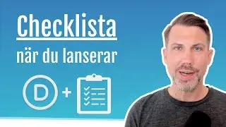 9.1 Bocka av checklistan när du är 