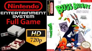 The Bugs Bunny Crazy Castle [NES] 720p60ᶠᵖˢ HD🔴 Longplay Playthrough Walkthrough Full Game