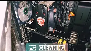 How to clean a motherboard with slime