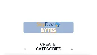 Create Categories