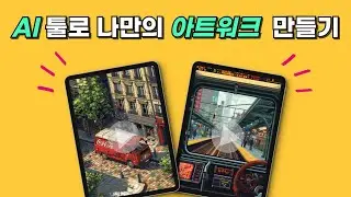 다양한 AI 툴로 나만의 아트워크 제작 방법 | RUNWAY | DOMO AI | CAPCUT