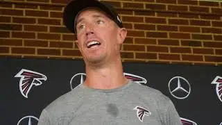 Matt Ryan at Atlanta Falcons Training Camp 2018