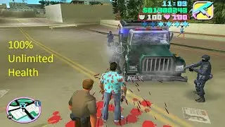 how to get unlimited health in gta vice city