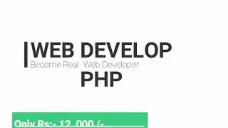 Become Web Developer PHP in Pune