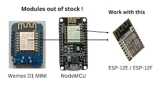Beginners Guide To ESP8266 | Make ESP-12E or ESP-12F into DIP package