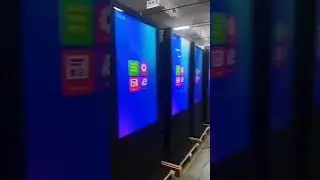 Outdoor IP67 Waterproof High Brightness LCD Vertical Advertising Digital Signage Android Standee