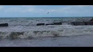 Море штормит. 4 балла.