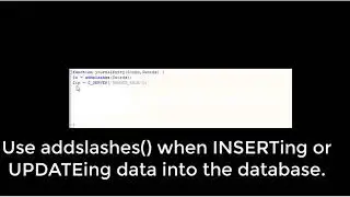 Database: Input and Output (Speak and Listen)