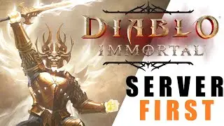 FIRST! BLESSED REIGN | DIABLO IMMORTAL (gameplay ONLY)