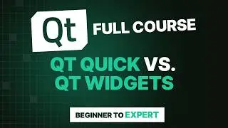 Qt GUI Application Development: Qt Quick or Qt Widgets? | Qt QML Tutorial #6 | Somco Software