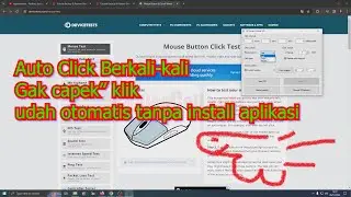 Tutorial Auto Click (Berkali-kali) on PC / Laptop Work
