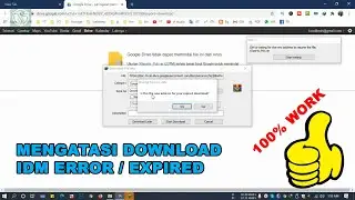 Cara Melanjutkan Download IDM Error atau Expired
