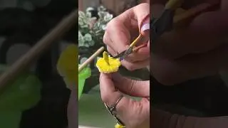 Одуванчик своими руками из ваты. Полный МК у меня на канале