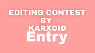 editing contest-