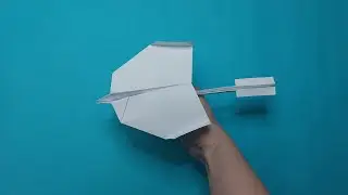 Origami airplane that flies far 🛩