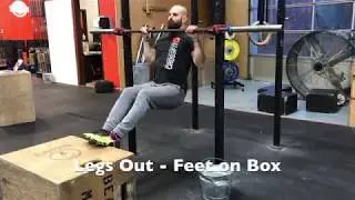 Barbell Assisted Pull Up
