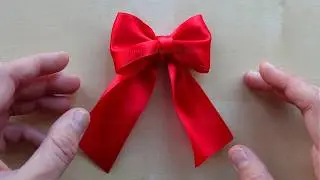 Schleife binden zum Geschenk verpacken. 🎀 Geschenkschleife zum Geschenk dekorieren basteln. 🎀