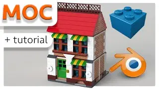 MOC / Tutorial ✔️ How to create a LEGO Animation and MOC with LEGO Digital Designer & Blender