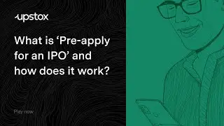 What is ‘Pre-apply for an IPO’ and how does it work?