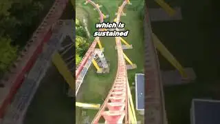 Roller Coaster that makes you BLIND?? #shorts
