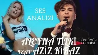 Aleyna Tilki and Aziz Kiraz Voice Analysis