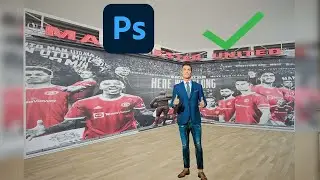 Photoshop Perspectice Warp | Cristiano Ronaldo & Manchester United