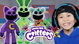Smiling Critters Story on Roblox Chapter 1! Kaven Roleplays as Critters!