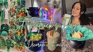 🍀ST. PATRICKS DAY DECORATE WITH ME | DIYS | ST. PATRICK'S DAY TREATS