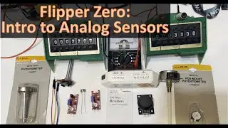 Flipper-Zero: Introduction to Analog Sensors #flippperzero #analog #gpio #electronics #radioshack