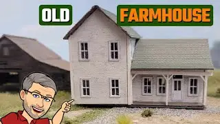 Step-by-Step Guide to Building an Old Model Farm House for Your Railroad
