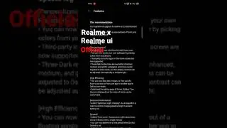 Realme x realme ui official update
