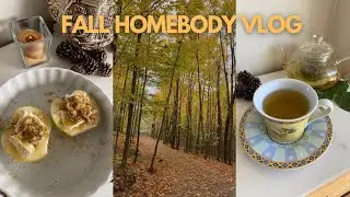 Fall days in my life🕯️🍂:  Baking, Painting, Hiking | cozy relaxing vlog