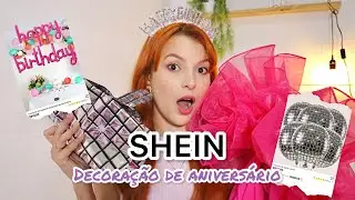 SHEIN HAUL | BIRTHDAY DECORATIONS, PARTY SUPPLIES, AND OUTFITS