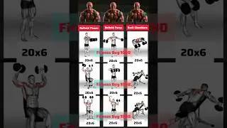 Shoulder Strengthening Gym Routine #shorts #biceps #triceps #gymworkout #workoutforabs