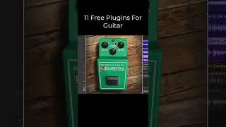 Free Ibanez TS808 Tube Screamer Clone VST AU AXX  iOS Overdrive Pedal #guitargear #freeplugins
