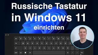 Setting up a Russian keyboard in Windows 11